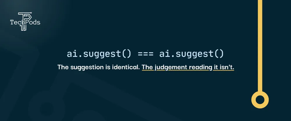 Same AI tool, different results: why developer judgment still wins